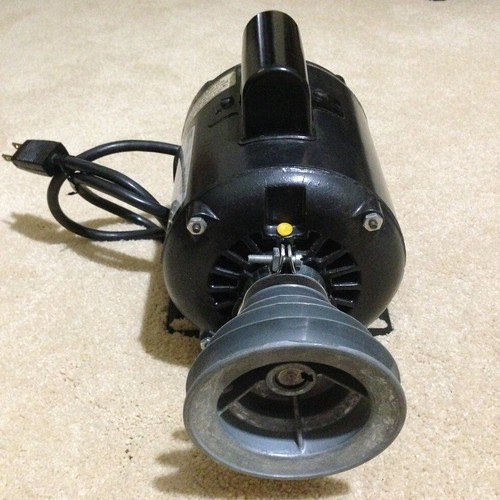 Sears Craftsman Capacitor Start AC Motor & Pulley Lathe Band Saw Drill