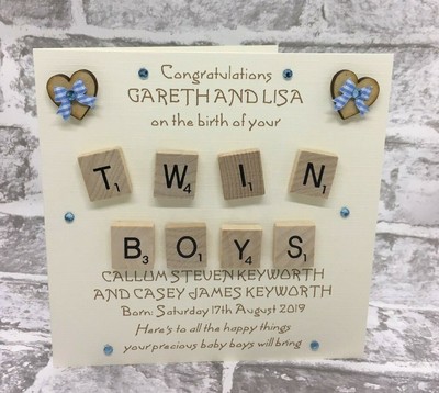 personalised gifts for twins