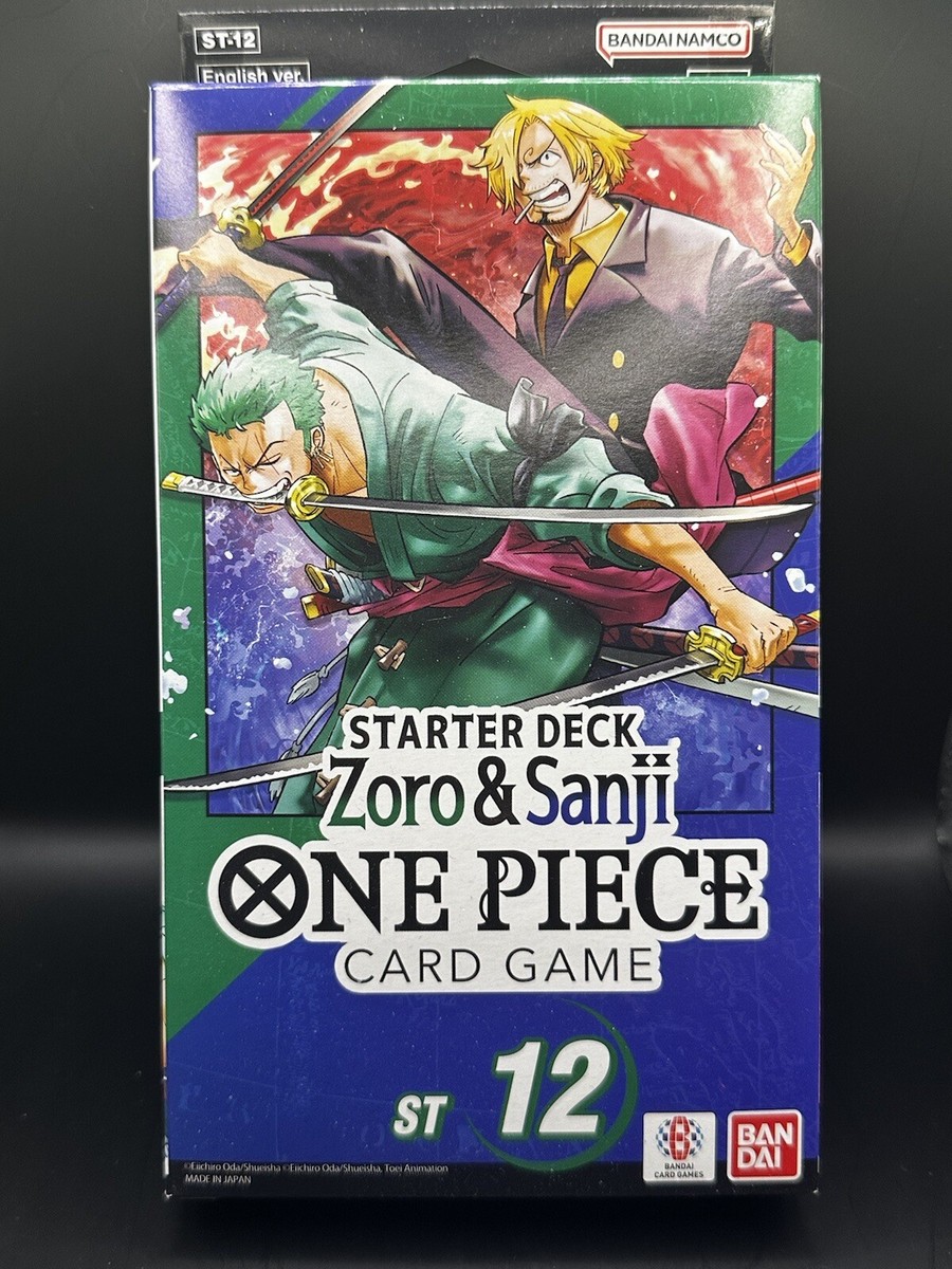 ONE PIECE CARD GAME - ZORO AND SANJI - ST12 STARTER DECK ENGLISH