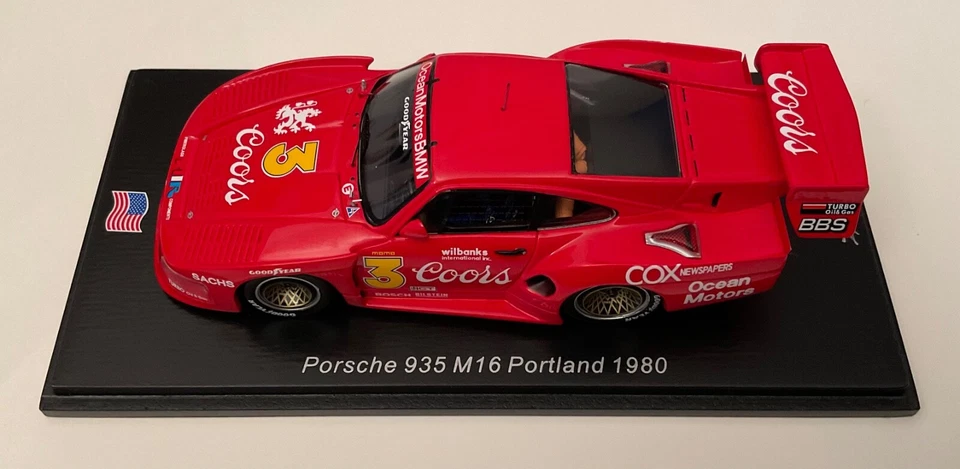 Porsche 935 M16 1980 1/43 Spark - Immagine 4 di 4