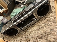 Quasar GX-3614 FM-AM-FM Stereo Radio Cassette Recorder - TESTED  WORKING