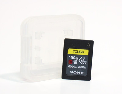 Sony 160GB CFexpress Type A TOUGH Memory Card CEA-G160T 800MB/s 700MB/s