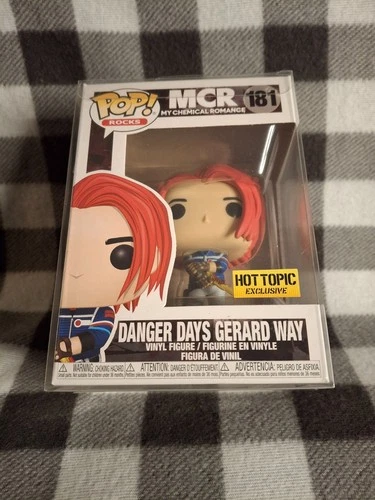 Danger Days Gerard Way #181 Funko Pop! Rocks My Chemical Romance (MCR) Hot Topic