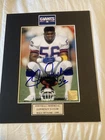 Lawrence Taylor Autographed “GIANtS” Signed 8x10 Photo,  COA . HOF