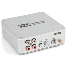 Power Dynamics PDX-015 USB Phono Pre-Amplifier with Audacity Software