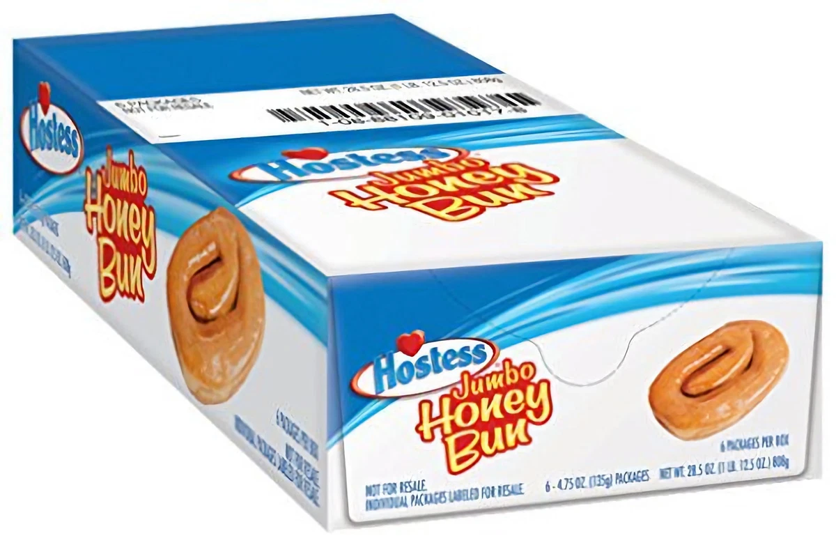 Hostess Jumbo Honigbrötchen, 4,75 Unzen, 6 Stück
