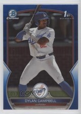 2023 Bowman Draft Chrome Blue Refractor 13/150 Dylan Campbell #BDC-181 5b1