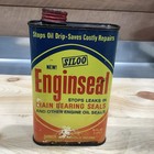 Siloo Enginseal Main Bearing Seal Oil Advertising Can Yellow Blue Red Gas & Oil — photo 1