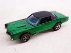 Vintage Hot Wheels Redline Diecast Car 1967 Custom Eldorado Metallic Green Toy