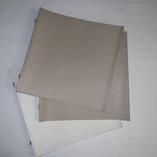 Creative Memories 12 x12 Natural  Taupe Scrapbook Pages 2004 Old Style New