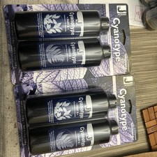 2 X 2-Pack Cyanotype Kit Cyanotype Chemicals Sensitizer Set for Fabric Or Paper