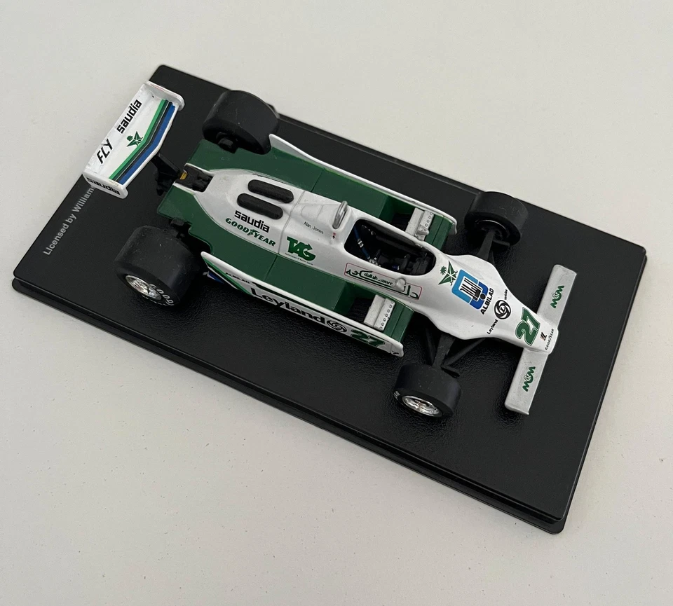 Model Williams Fw07B Alan Jones World Champion 1980 1/43 Rba F1 - Immagine 2 di 4