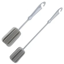 Water Bottle Brush Long Handle Bottle Washing Brush Cleaning Brush with Sponge