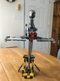 LEGO 6208 Star Wars B-Wing Fighter Complete NO BOX