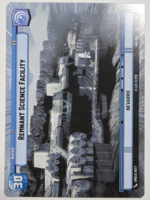 Remnant Science Facility / Experience Hyperspace Regular Star Wars Unlimited TCG