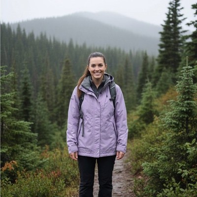 Cabela s GORE-TEX & Polartec Hooded Parka - Lilac Purple - Size Medium