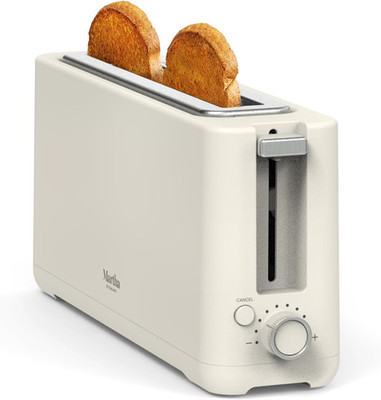 2 Slice Long Slot Toaster, Extra Wide for Sourdough & Bagels, 10 Setting Shade C