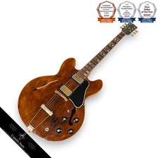 Gibson ES345 197475 Walnut SemiHollow Electric Guitar with Stereo Jack