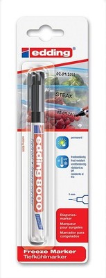 Spezialmarker 8000 Tiefkühlmarker, 1 mm, schwarz