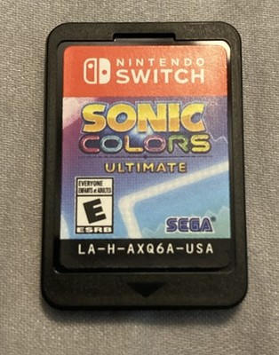 Sonic Colors Ultimate (Nintendo Switch) [Cartridge Only] Tested Working