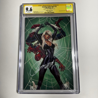 #ad Amazing Spider Man #10 J Scott Campbell 1:100 Virgin CGC Signature Series 9.6 $160.43