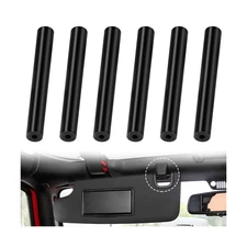 6 Pk Sun Visor Repair Kit, Fit For -Jeep- Wrangler, JK JKU 2007-2017 - Pair
