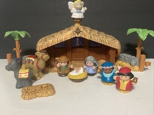 FisherPrice Little People Christmas Story 2005 Light And Sound Work Incomplete 