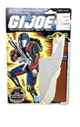 Vintage 1986 G.I. JOE COBRA VIPERS ACTION FIGURE FULL ORIGINAL CARDBACK HASBRO!