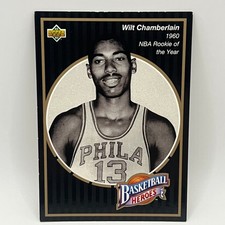 1992-93 Upper Deck Basketball Heroes Wilt Chamberlain #12 PHI