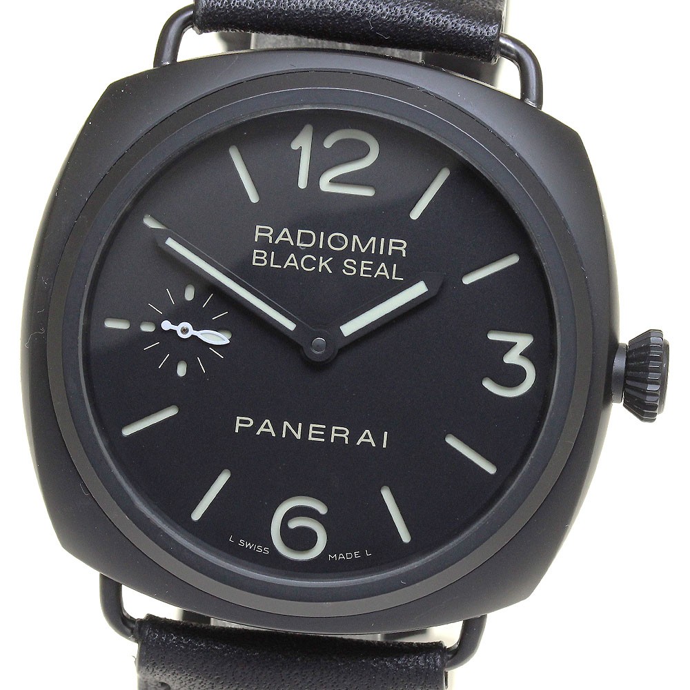 PANERAI Radiomir Black Seal PAM00292 black Dial Hand Winding Men\'s Watch_816455 Panerai Radiomir Black Seal PAM00292 - Topwatch main image 4