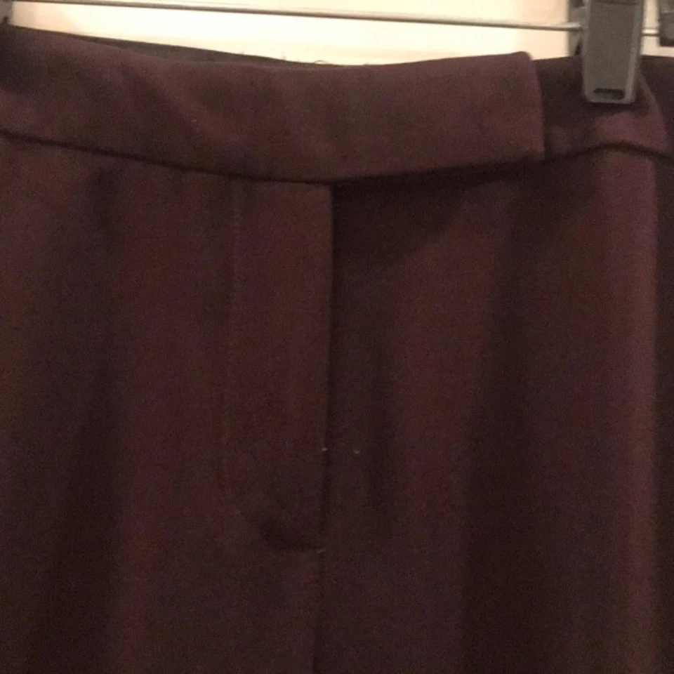 💜 复古 Bebe 女式梅色涤纶正装裤 | 10 码 💜 — 第 3/4 张图片