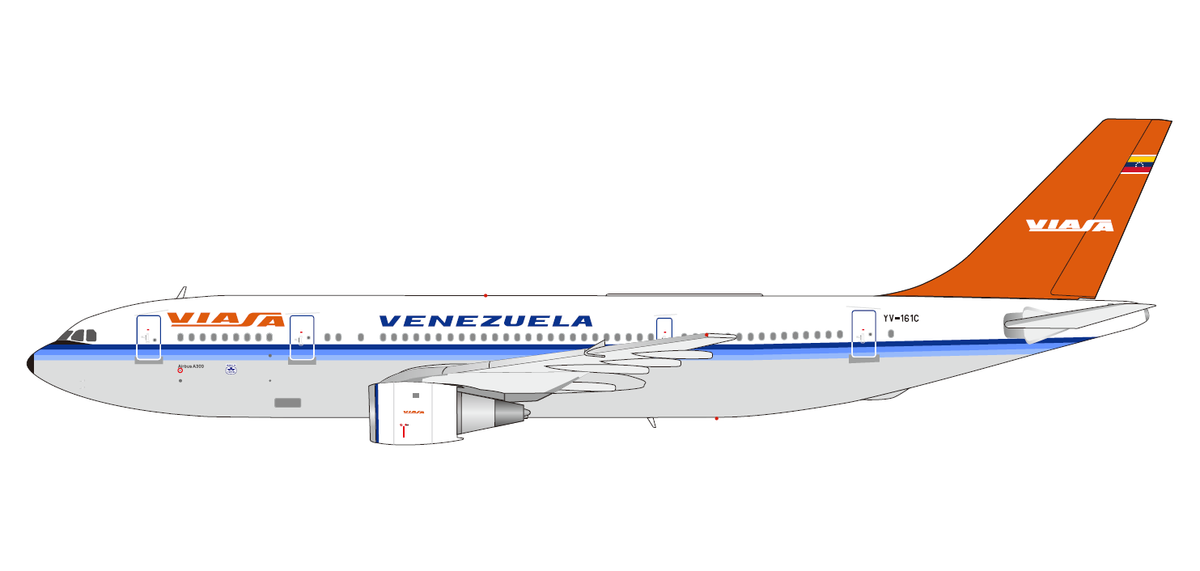 Viasa / Airbus A300B4-2C / YV-161C / EAV-A300-161 / 1:200 | eBay