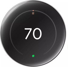 Google - Nest Learning 4th gen Model: GA05551 -Polished SILVER Thermostat ONLY