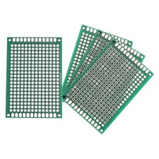 4Pcs Breadboard Solderable Board 60mm x 40mm Green Circuit PCB Board