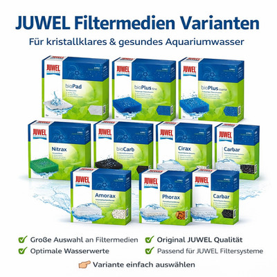 Juwel Filtermedien Bioflow bioPad bioPlus bioCarb Nitrax Cirax Phorax Carbax*