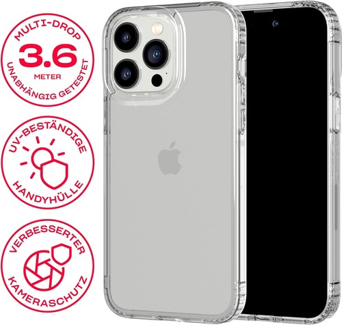 Tech21 - Evo Clear iPhone 14 Pro Max Cover - Transpararent - Picture 4 of 8