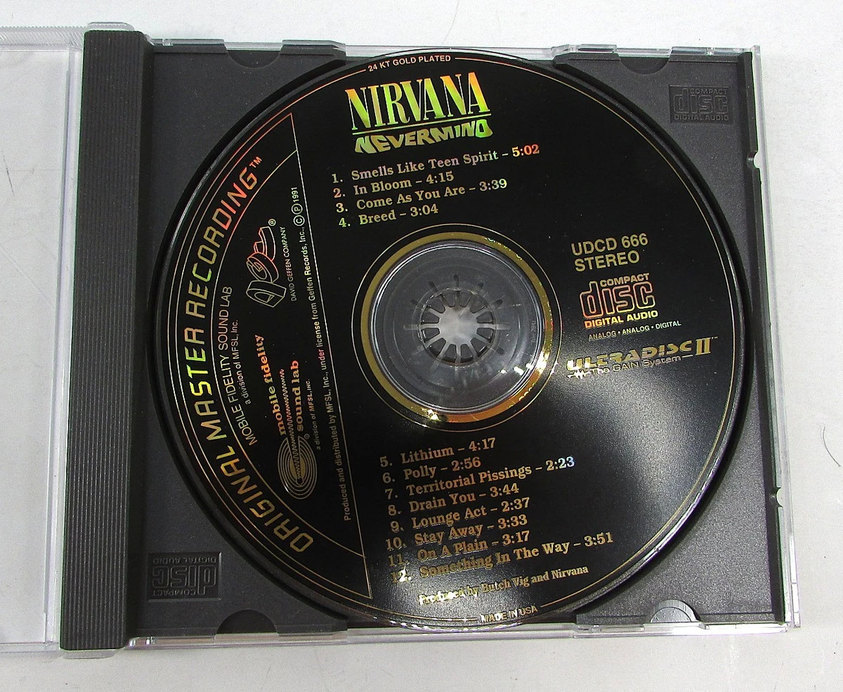 Nirvana 24k Gold Disc Music CDs for sale - eBay