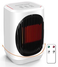 iFTY Small Space Heater for Indoor Use, Portable Electric Heaters with 3 Modes,