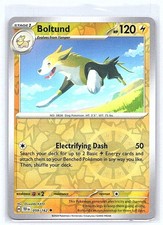 BOLTUND 059/162 REVERSE HOLO TEMPORAL FORCES POKEMON TCG CARD