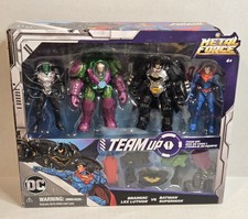 DC Comics, Metal Force Team Up Brainiac and Lex Luthor vs Batman and Superman...