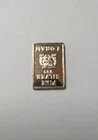 Lion Head 1g .999 Fine Silver Bar – Frosted Finish, Uncirculated Bullion
