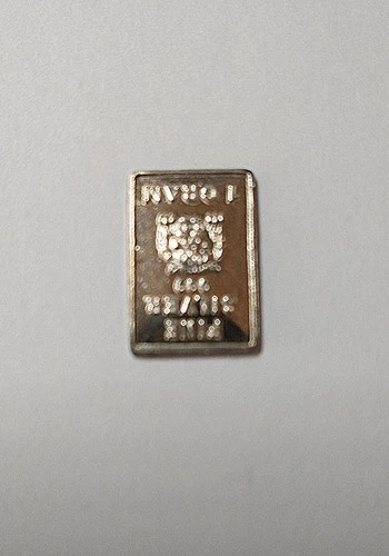 Lion Head 1g .999 Fine Silver Bar – Frosted Finish, Uncirculated Bullion