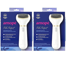 Amope Pedi Perfect Electronic Pedicure Foot File 2 Pack Foot Care Tool