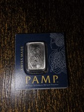 PAMP Platinum Bar 1g Lady Fortuna Fine 999.5 Platinum In Assay 2643.80 per troy oz