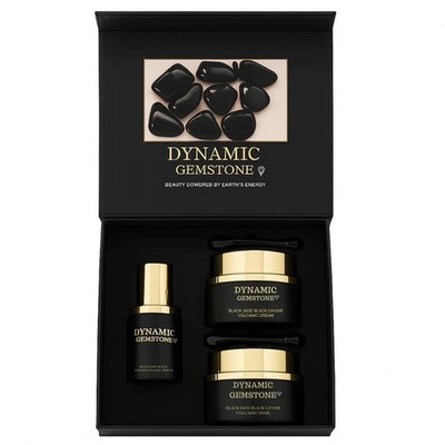 Dynamic Gemstone BLACK JADE BLACK VOLCANIC SET MSRP $6500