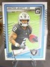 2025 Panini Donruss Rated Rookie Ashton Jeanty #202 Optic Preview - Raiders