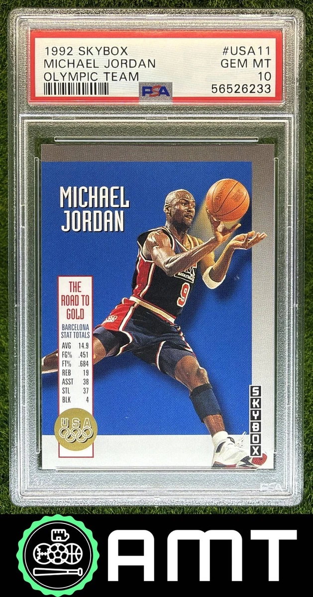 Michael Jordan Basketball Grade 10 1992-93 Season Sports Trading