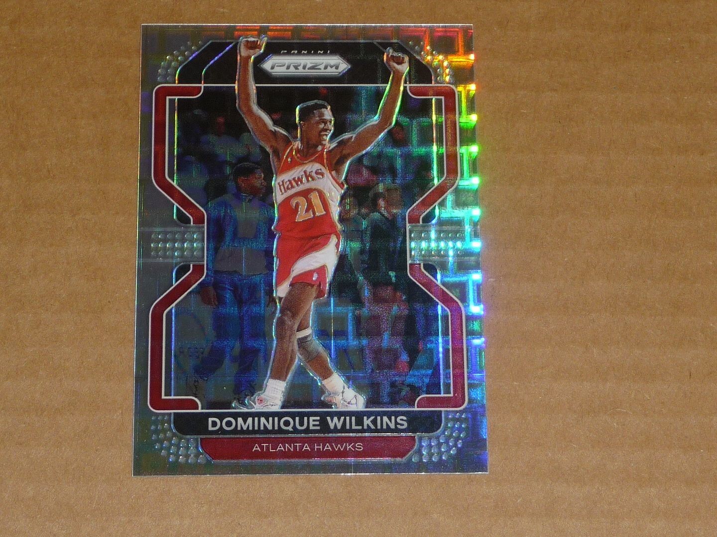 (G) 2021/22 Panini Prizm PREMIUM PANDORA /150 DOMINIQUE WILKINS HAWKS #252