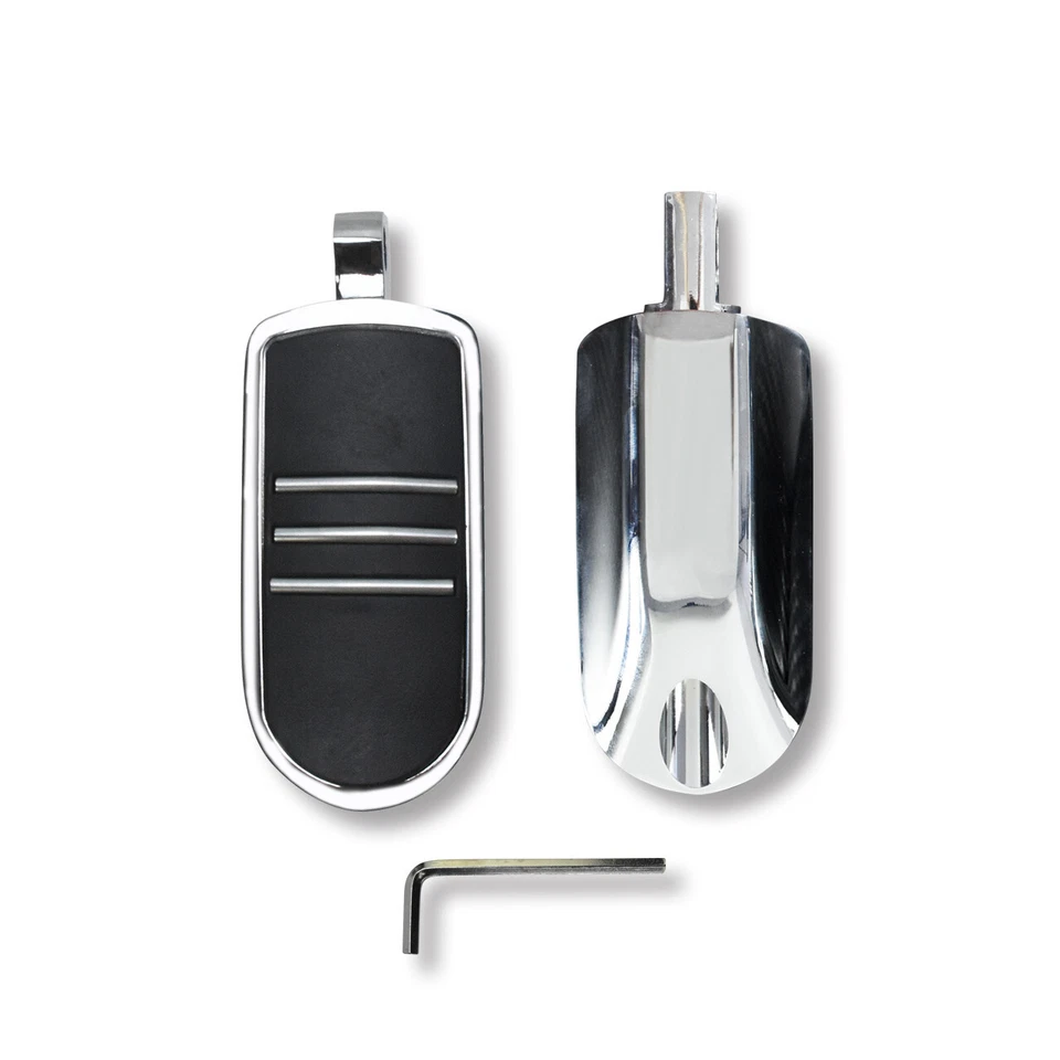 Barras de motor de carretera de 1,25" estriberas para Harley Electra Street Glide Road King Foto 2 de 4