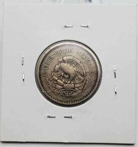 MONEDA MÉXICO 10 Céntimos 1936 Km# 432 ~ Circulada - Imagen 2 de 2